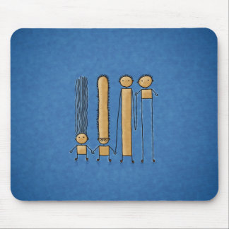 Friends (Color 2) Mouse Pad