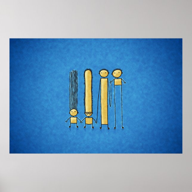 Friends (Color 2) Poster (Front)