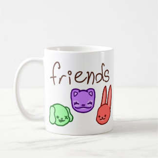 Friends Colorful Animal Mug REVISED