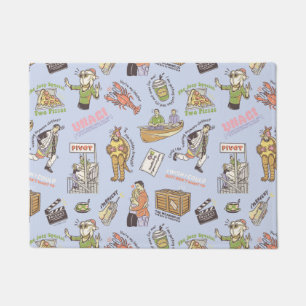 FRIENDS™ Colorful Cartoon Pattern Doormat