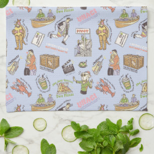 FRIENDS™ Colorful Cartoon Pattern Kitchen Towel