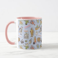 FRIENDS™ Colorful Cartoon Pattern Mug