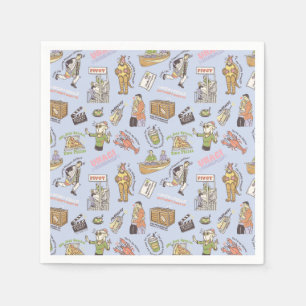 FRIENDS™ Colorful Cartoon Pattern Napkins