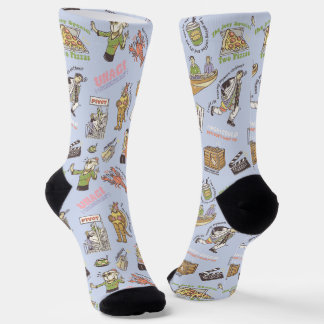 FRIENDS™ Colorful Cartoon Pattern Socks