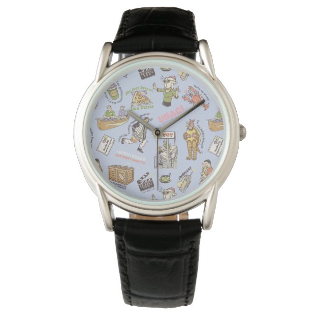 FRIENDS™ Colorful Cartoon Pattern Watch (Front)