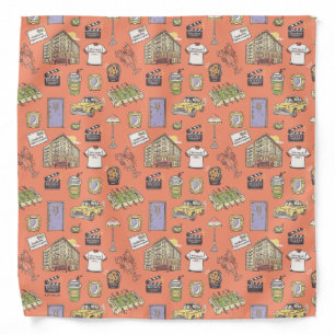 FRIENDS™ Colorful Icons Pattern Bandana