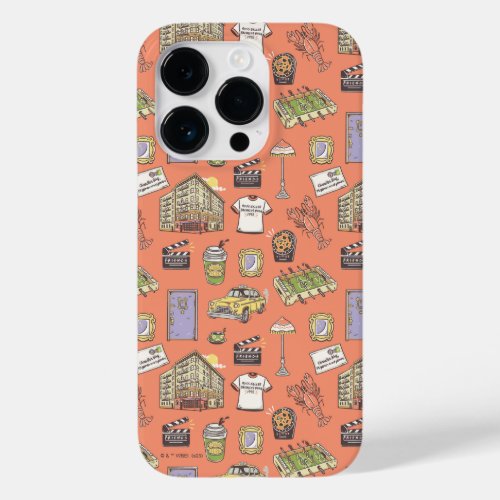 FRIENDS Colorful Icons Pattern Case_Mate iPhone 14 Pro Case