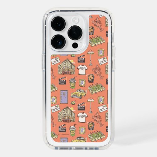 FRIENDS Colorful Icons Pattern Speck iPhone 14 Pro Case