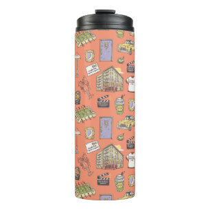 FRIENDS™ Colorful Icons Pattern Thermal Tumbler