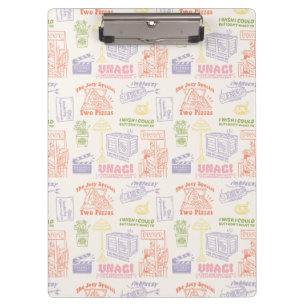 FRIENDS™ Colorful Quotes Pattern Clipboard