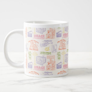 FRIENDS™ Colorful Quotes Pattern Giant Coffee Mug