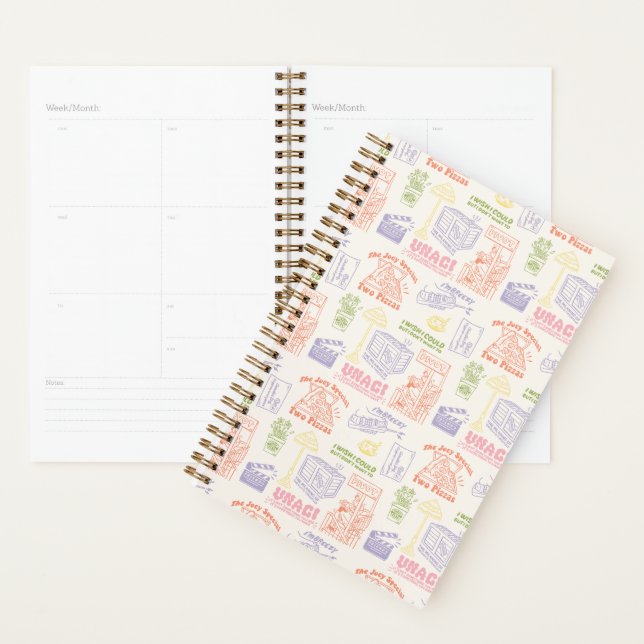 FRIENDS™ Colorful Quotes Pattern Planner (Display)