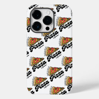 Friends Come and Go, But Pizza Is Forever Funny iPhone 14 Pro Case