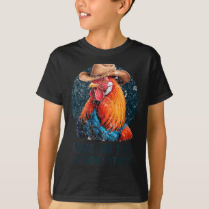 Friends Come And Go Scrappy Stays Humor Chicken Me T-Shirt