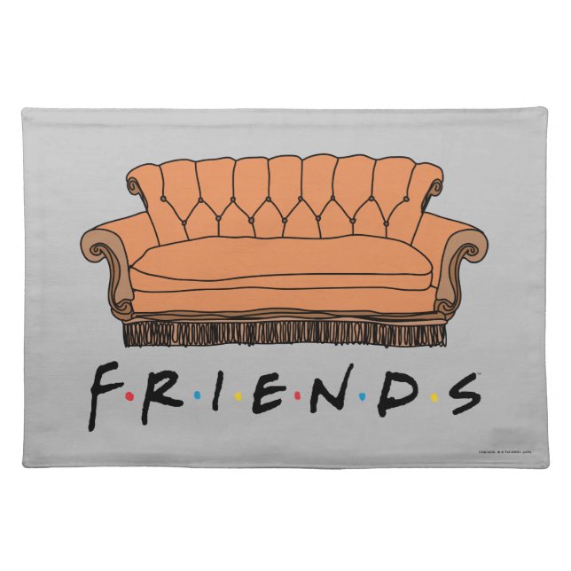FRIENDS™ Couch Cloth Placemat (Front)