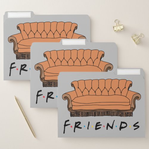 FRIENDS Couch File Folder