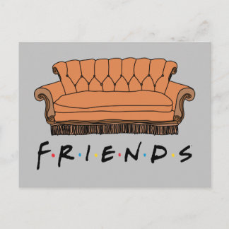 FRIENDS™ Couch Invitation Postcard