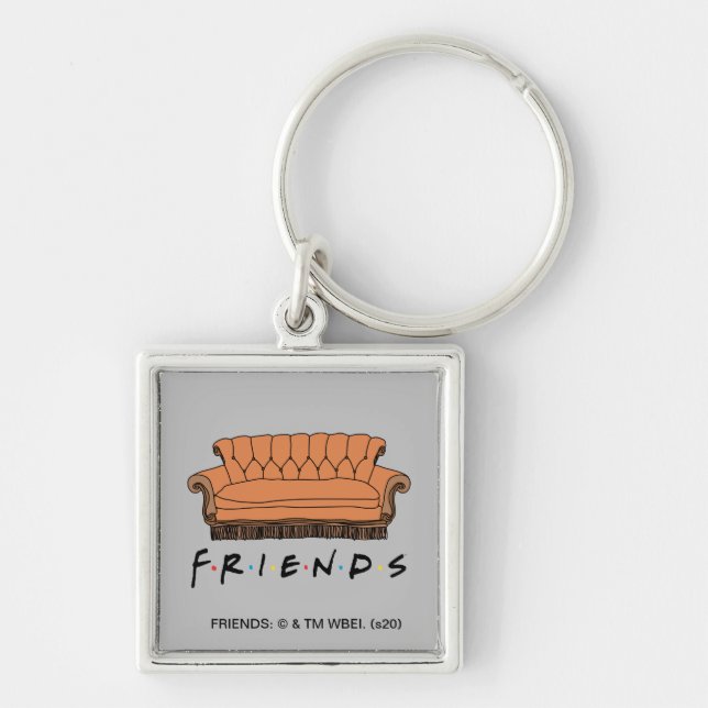 FRIENDS™ Couch Keychain (Front)