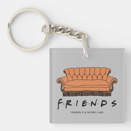 FRIENDS Couch Keychain