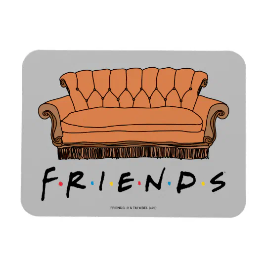Monogram TV Shows FRIENDS Couch 3D Magnet Great Gift 
