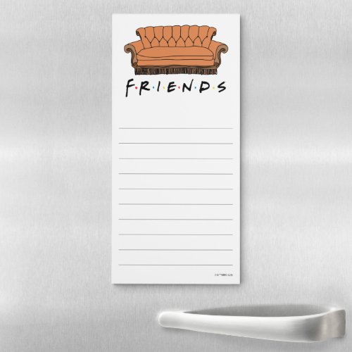 FRIENDS Couch Magnetic Notepad