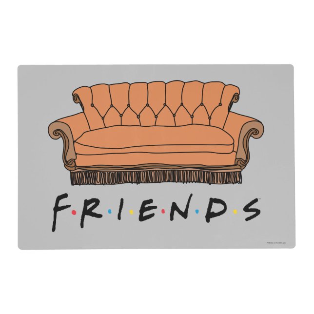FRIENDS™ Couch Placemat (Front)