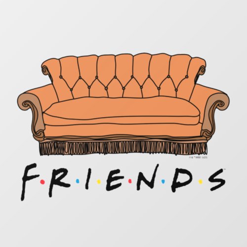 FRIENDS Couch Wall Decal