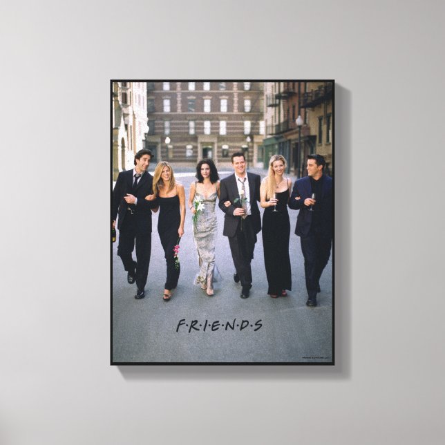 FRIENDS™ | Couples In Formal Wear Canvas Print (Front)