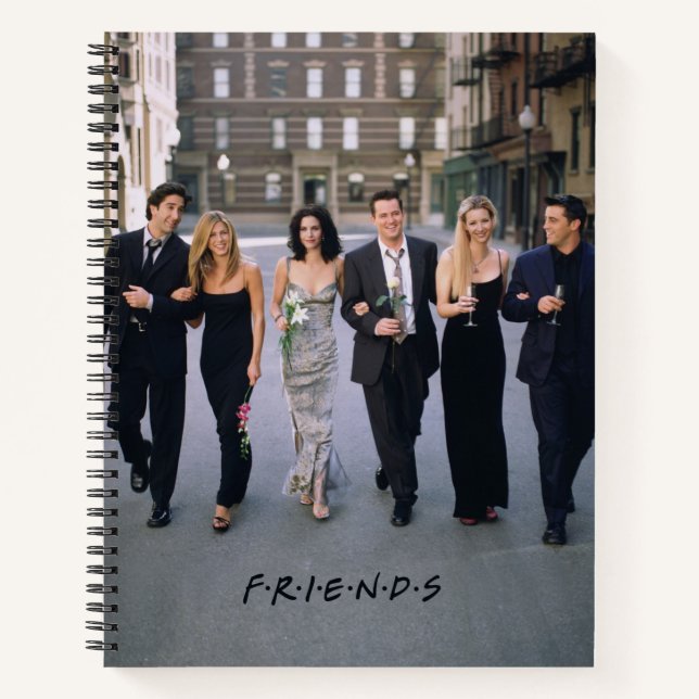 FRIENDS™ | Couples In Formal Wear Notebook (Front)