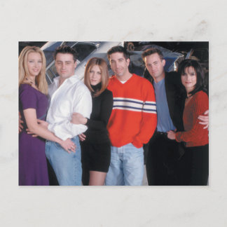 FRIENDS™ | Couples in Street Clothes Invitation Postcard
