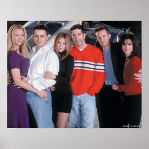 FRIENDS™ Couples in Street Clothes Poster