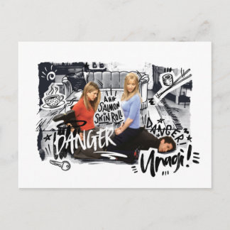 FRIENDS™ | Danger! Unagi! Invitation Postcard