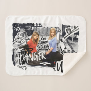 FRIENDS™ Danger! Unagi! Sherpa Blanket