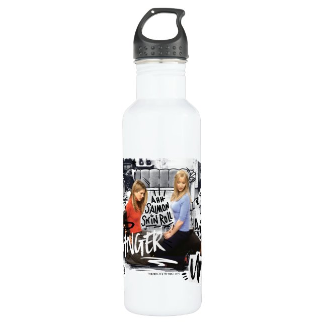 FRIENDS™ | Danger! Unagi! Stainless Steel Water Bottle (Front)