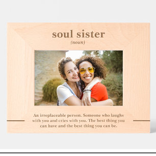 Friends Definition Quote Custom Wood Picture Frame