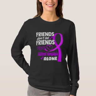 Friends Dont Let Friends Fight Childhood Hemiplegi T-Shirt