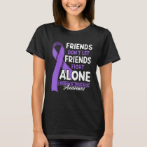 Friends Don't Let Friends Fight Crohns Disease Alo T-Shirt