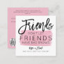 Friends Don't Let Friends Have Bad Brows Salon Referral Card