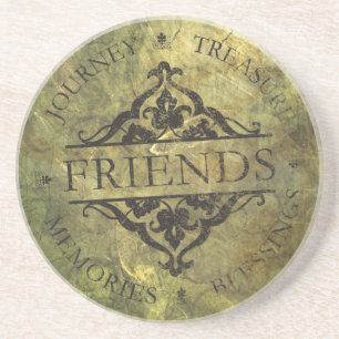 Friends Drink Coaster