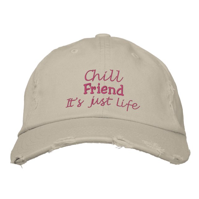 Friends  embroidered baseball cap (Front)