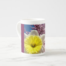 Friends Family Spring Bone China Mugs Daffodil