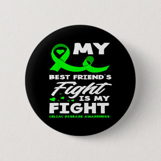 Friends Fight Is Fight Celiac Disease Awareness Button