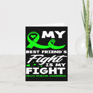 Friends Fight Is Fight Celiac Disease Awareness Card