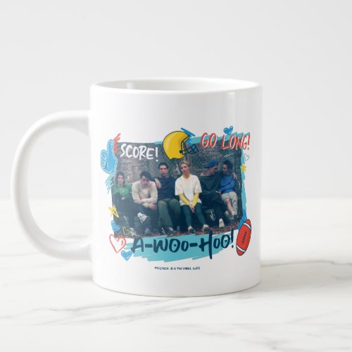 FRIENDS  Football Game Giant Coffee Mug