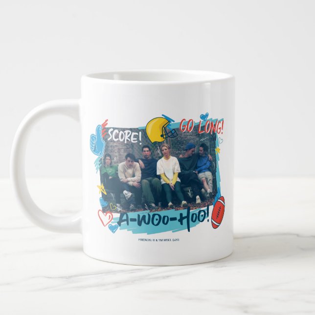 FRIENDS™ | Football Game Giant Coffee Mug (Left)