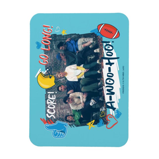 FRIENDS™ | Football Game Magnet (Vertical)