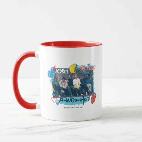 FRIENDS  Football Game Mug