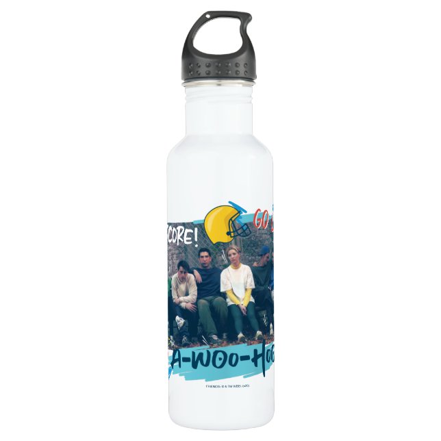 FRIENDS™ | Football Game Stainless Steel Water Bottle (Front)