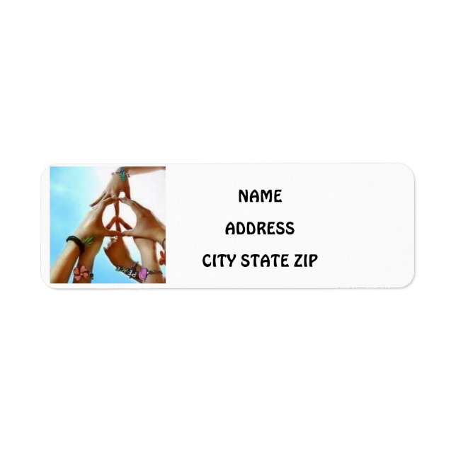 **FRIENDS for LIFE** ADDRESS LABEL (Front)