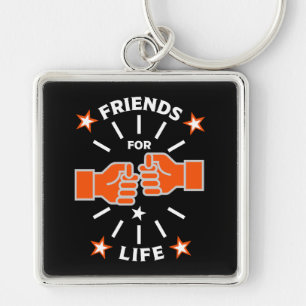 Friends For Life Keychain